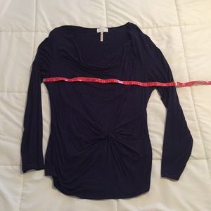 Dark navy blue Laundry top